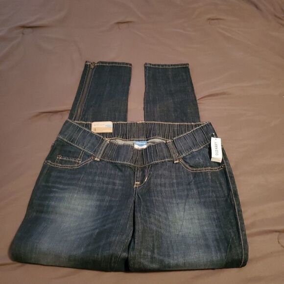Old Navy Skinny Maternity Jeans NWT Size 4 - Picture 2 of 8